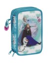 Frozen ice skating - plumier triple 41 piezas