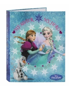 Frozen - Carpeta de cartón de 4 anillas (Safta 511538067): Kiwiku.com: Juguetes y juegos