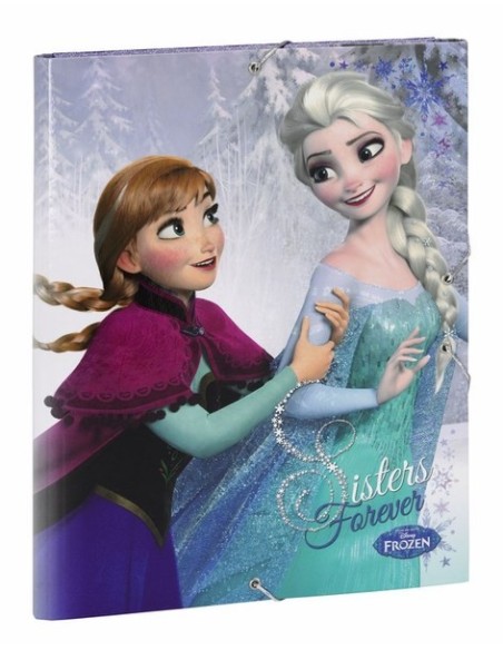 Frozen - Carpeta folio con gomas solapas (Safta 511538068): Kiwiku.com: Juguetes y juegos