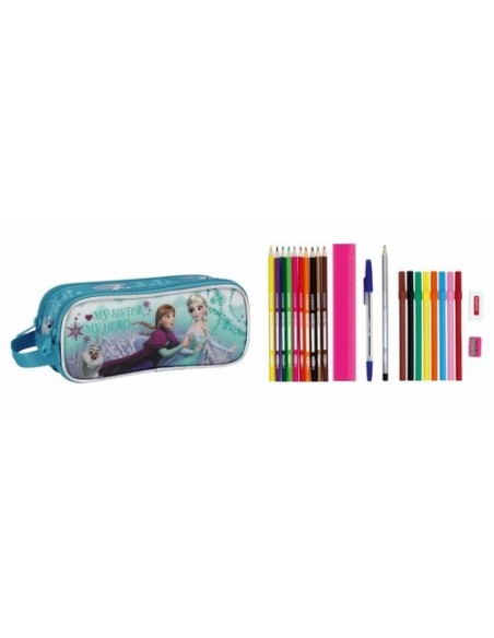 Frozen - Portatodo doble lleno, 23 piezas (Safta 811538707): Kiwiku.com: Juguetes y juegos