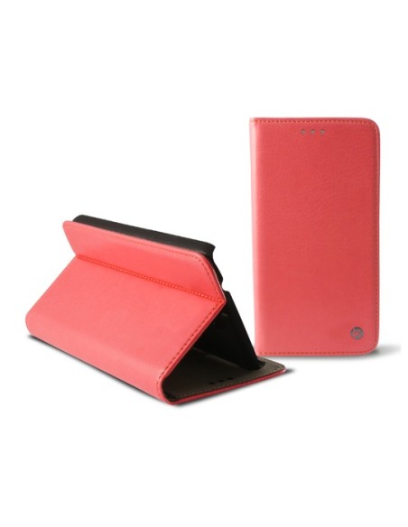 Ksix B8979FU20R - Funda folio con función soporte para Alcatel Pop D5, rosa: Kiwiku.com: Electrónica