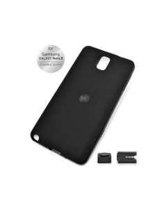 KukaClip BXKKGN3 - Funda y soporte magnético para Samsung Galaxy Note 3, negro - Electrónica - Kiwiku.com