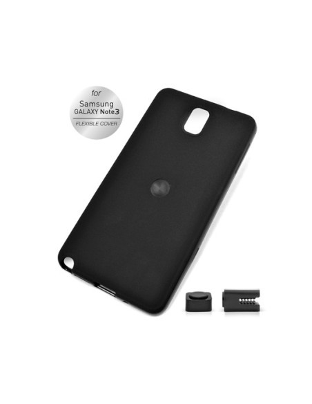 KukaClip BXKKGN3 - Funda y soporte magnético para Samsung Galaxy Note 3, negro - Electrónica - Kiwiku.com