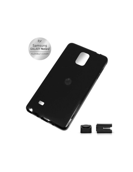 KukaClip BXKKGN4 - Funda y soporte magnético para Samsung Galaxy Note 4, negro: Kiwiku.com: Electrónica