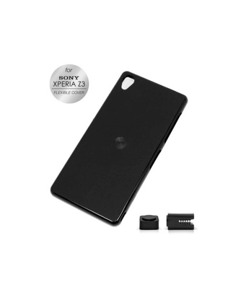 KukaClip BXKKSZ3 - Funda y soporte magnético para Sony Xperia Z3, negro: Kiwiku.com: Electrónica