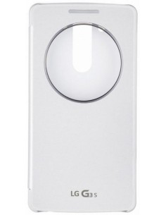 LG G030G3SW1 - Funda con ventana para G3 s, blanco: Kiwiku.com: Electrónica