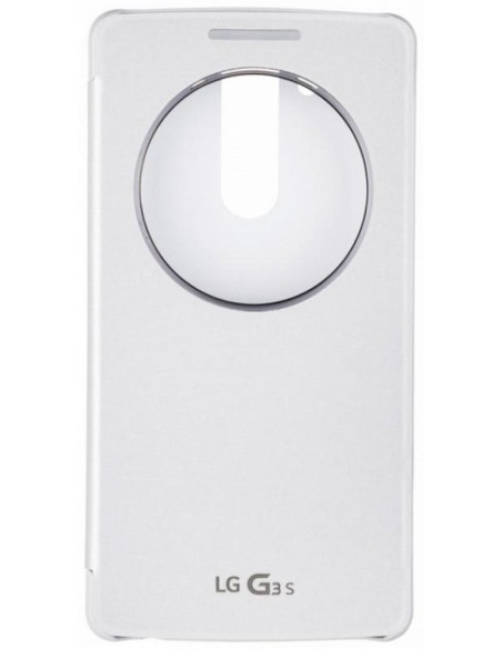 LG G030G3SW1 - Funda con ventana para G3 s, blanco: Kiwiku.com: Electrónica