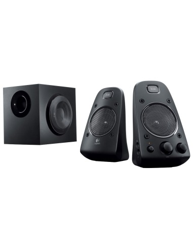 Logitech Z623 - Sistema de altavoces 2.1 de 200 vatios, color negro: Kiwiku.com: Informática