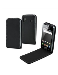 Kiwiku.com: Muvit MUSLI0007 - Funda slim + protector de pantalla para Samsung S5830 Ace, negro - Electrónica