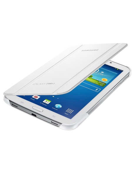 Samsung EF-BT210BWEGWW - Funda para tablet Galaxy Tab 3 7/ T210 / T211 (P3200 / P3210) , 3 posiciones, color blanco: SAMSUNG EL