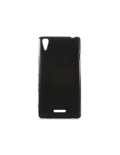 Ksix B3456FTP01 - Funda flex TPU para Sony Xperia T3, translucida negro - Electrónica - Kiwiku.com