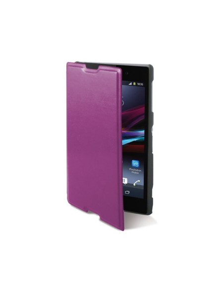 Kiwiku.com: Ksix MFX3456FU81PR - Funda tipo folio para Sony Xperia T3, purpura - Electrónica