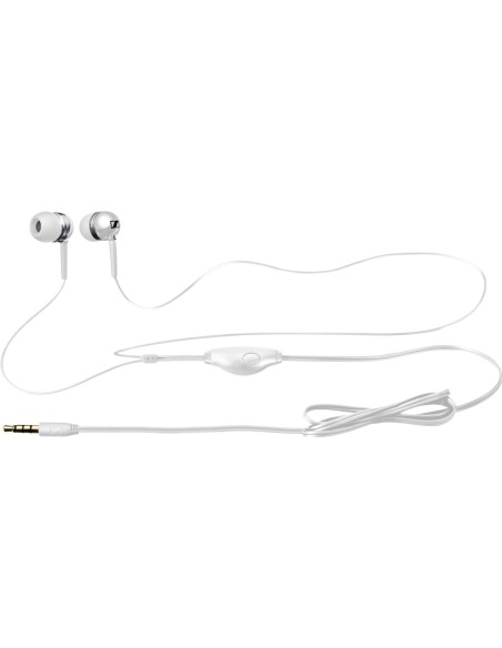 Sennheiser MM 50 iP - Auriculares in-ear (con micrófono), blanco: Kiwiku.com: Electrónica