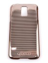 Funda plissi para samsung galaxy s5 - dorado