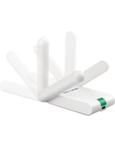 TP-LINK TL-WN822N - Adaptador USB inalámbrico de alta sensibilidad (N300, Dos antenas externas, Cable de extensión USB): TP-LIN
