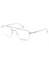 Montura de Gafas Hombre Porsche Design P8381-c-57 Ø 57 mm Plateado