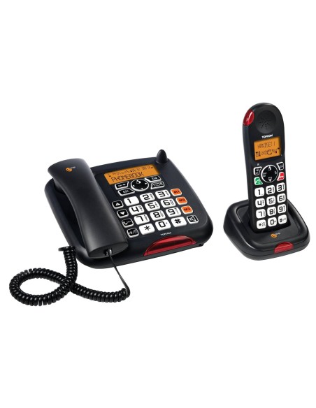 Topcom Sologic B901 Combo - Teléfono Fijo Inalámbrico0: Topcom: Kiwiku.com: Electrónica