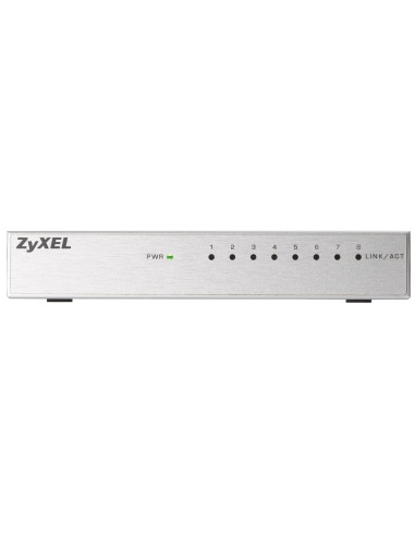 Zyxel ZY-GS108B Switch de mesa no gestionado, 8 Puertos Gigabit 1000Base-T, 11.9 Mbps: Kiwiku.com: Informática