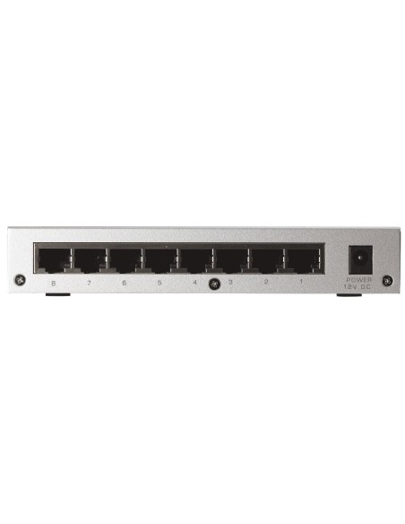 Zyxel ZY-GS108B Switch de mesa no gestionado, 8 Puertos Gigabit 1000Base-T, 11.9 Mbps: Kiwiku.com: Informática