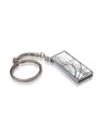 Memoria usb 2.0 8GB jetflash V90C Transcend- color acero -TS8GJFV90C.