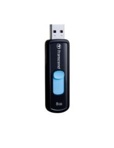 Transcend Jetflash 500 - Memoria USB de 8 GB, azul: TRANSCEND: Kiwiku.com: Electrónica