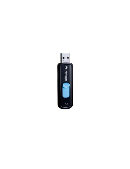 Transcend Jetflash 500 - Memoria USB de 8 GB, azul: TRANSCEND: Kiwiku.com: Electrónica