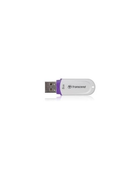 Transcend JetFlash 330 - Memoria USB de 8 GB, color morado: Kiwiku.com: Informática