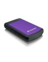 Transcend storejet 25h3 - disco duro externo de 1 tb ultra resistente de grado militar, 2.5 morado