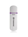 Memoria usb 32gb jetflash 620 blanco-morado