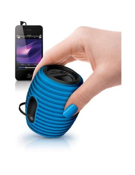 Philips SBA3010 - Altavoz portátil de 2 W, azul - Electrónica - Kiwiku.com
