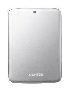 Toshiba Stor.E Canvio - Disco duro externo de 2000 GB, plateado: Kiwiku.com: Informática