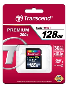 Transcend TS128GSDXC10 - Tarjeta de memoria SDXC de 128 GB (Clase 10): TRANSCEND: Kiwiku.com: Informática 2