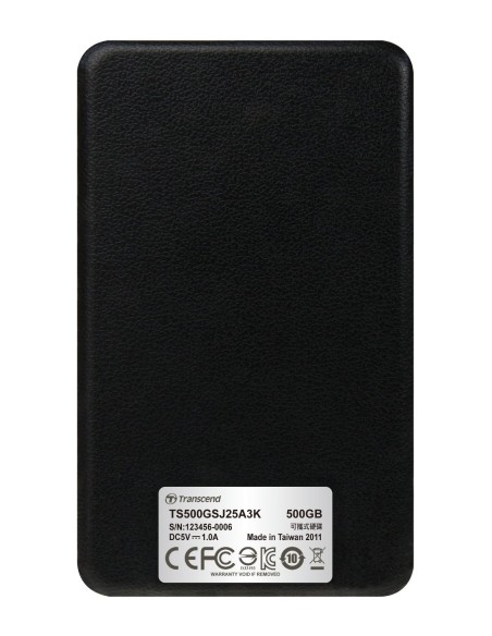Transcend StoreJet 25A3 - Disco duro USB 3.0 de 500 GB: Kiwiku.com: Informática