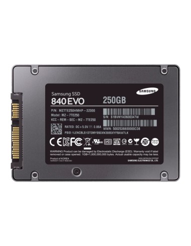 Samsung MZ-7TE250KW - Disco duro SSD de 250 GB: Kiwiku.com: Informática