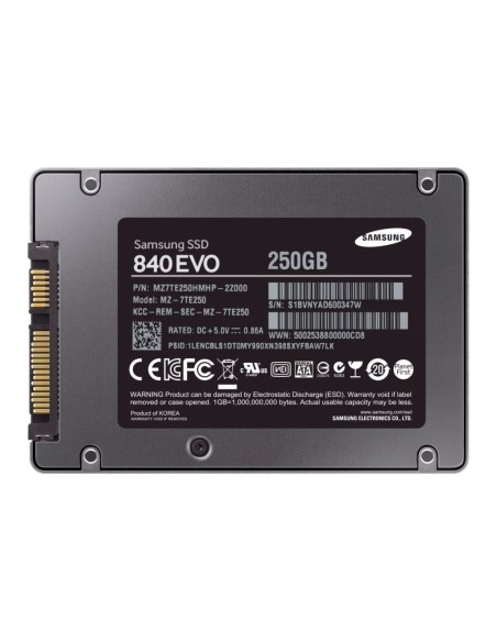 Samsung MZ-7TE250KW - Disco duro SSD de 250 GB: Kiwiku.com: Informática