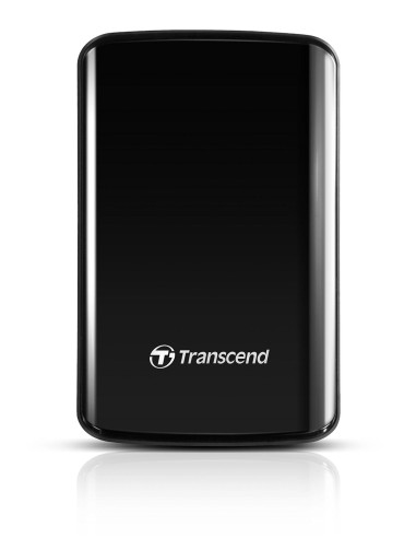 Transcend StoreJet 25D3 - Disco duro externo de 500 GB, negro: Kiwiku.com: Informática