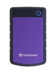 Transcend StoreJet 25H3 - Disco duro externo de 2 TB (ultra resistente de grado militar, 2.5, USB 3.0), morado: Kiwiku.com: Inf
