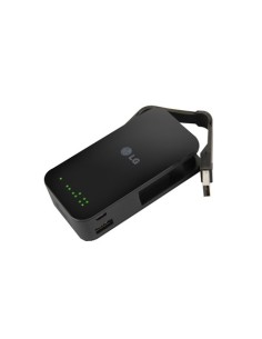 LG BP405BB - Batería portátil para móvil (Li-Ion 5200 mAh), negro - Electrónica - Kiwiku.com