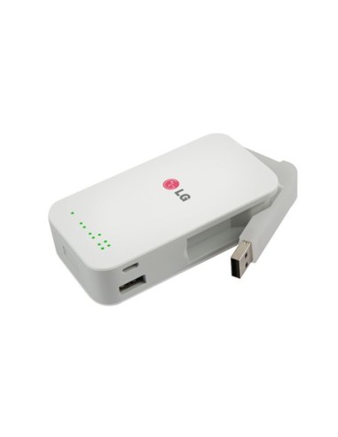 LG BP405WB - Batería portátil para móvil (Li-Ion 5200 mAh), blanco: Kiwiku.com: Electrónica