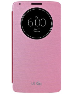 Kiwiku.com: LG G030G3NP1 - Funda tapa con broche para LG G3, rosa - Electrónica