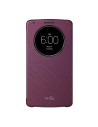 Lg quickcircle snap cover carcasa para lg g3 rojo