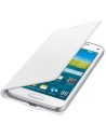 Samsung ef-fg800 - funda flip para galaxy s5 mini, blanco metálico