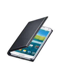 Samsung O8EFWG900BKEG - Funda flip para Samsung Galaxy S5, negro charcoal: Samsung: Kiwiku.com: Electrónica