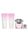 Set Versace Bright Crystal Eau de Toilette 90ml + Eau de Toilette 5ml + Gel de Ducha 100ml + Loción Corporal 100ml