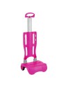 Carro Portamochilas Plegable Safta Fucsia