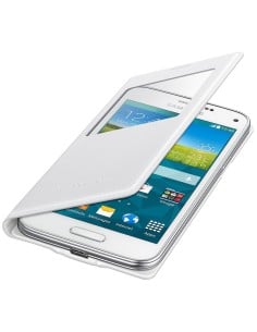 Samsung EF-CG800 - Carcasa S-View con ventana de visión para Galaxy S5 Mini - Electrónica - Kiwiku.com