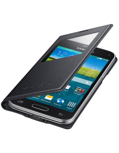 Samsung EF-CG800 - Carcasa S-View con ventana de visión para Galaxy S5 Mini: Kiwiku.com: Electrónica