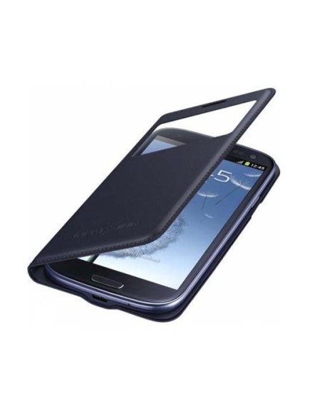Samsung S View Cover - Funda para Samsung Galaxy S3 Neo, azul indigo: Kiwiku.com: Electrónica