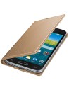 Samsung ef-fg800 - funda flip para galaxy s5 mini, oro