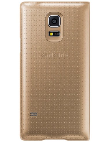Samsung EF-FG800 - Funda flip para Galaxy S5 Mini, oro - Electrónica - Kiwiku.com